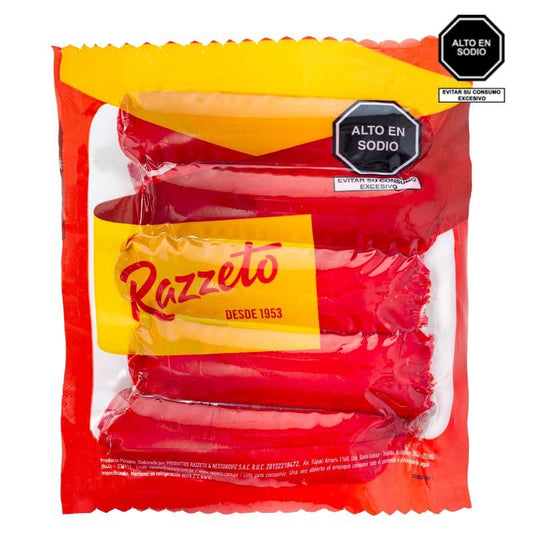 Salchicha / Hot Dog Razzeto x500gr
